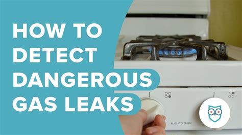 how to know if my oven has a gas leak